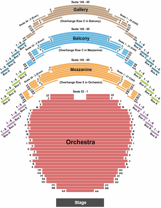 Carol Morsani Hall Beauty And The Beast Seating Chart